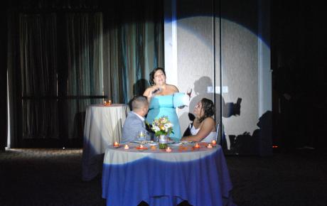 Audio Events | Spotlight wedding toast by the maid of honor at the Portsmouth Harbor Event & Conference Center